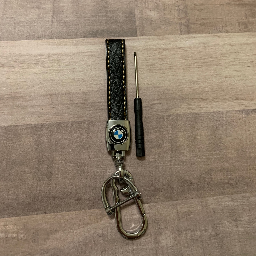 Bmw Key Fob Leather Key Ring Lanyard